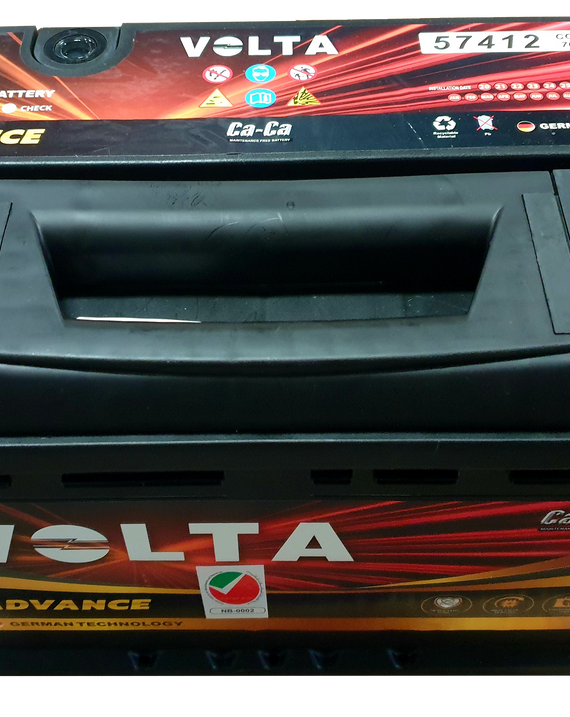Volta 74AH DIN 57412 Car Battery