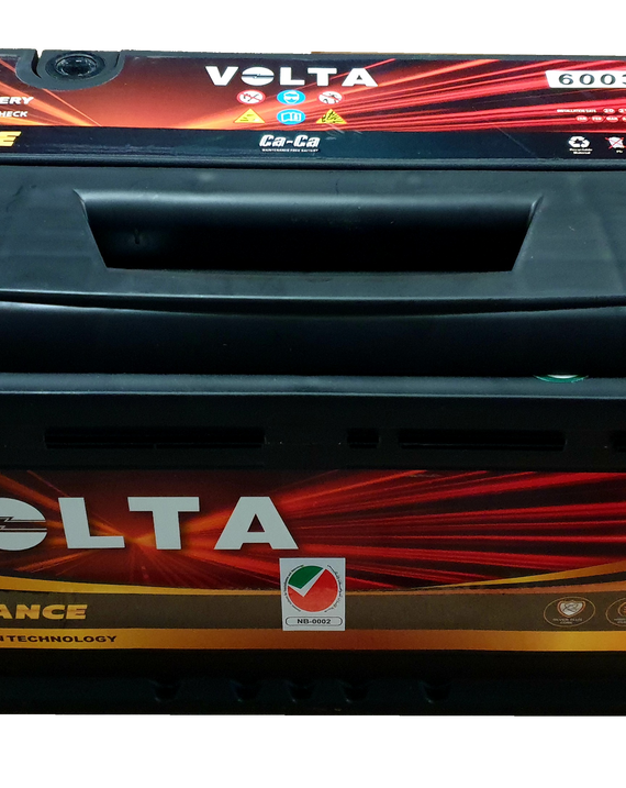 Volta 100AH DIN 60038 Car Battery