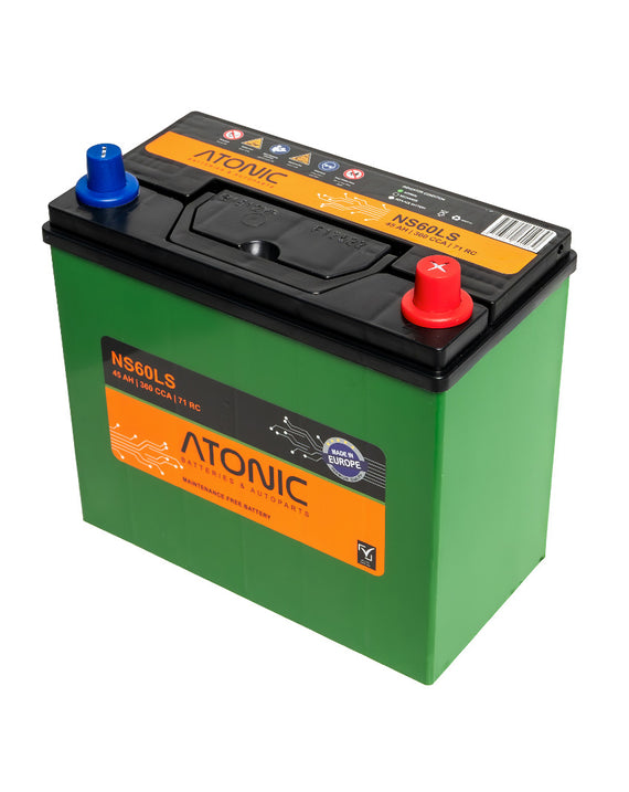 Atonic 12V NS60LS Car Battery
