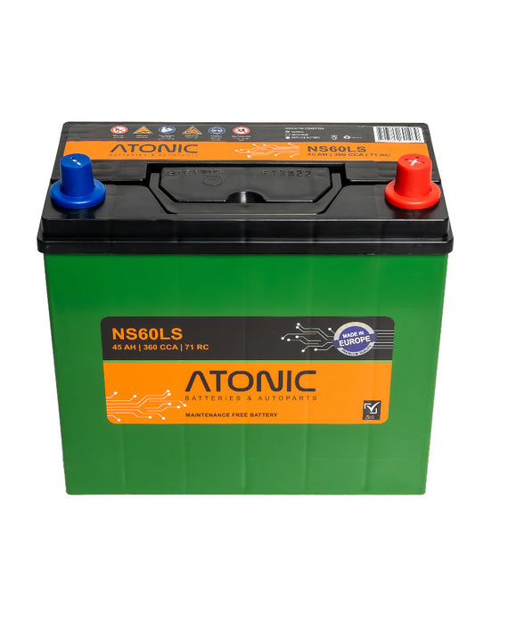 Atonic 12V NS60LS Car Battery