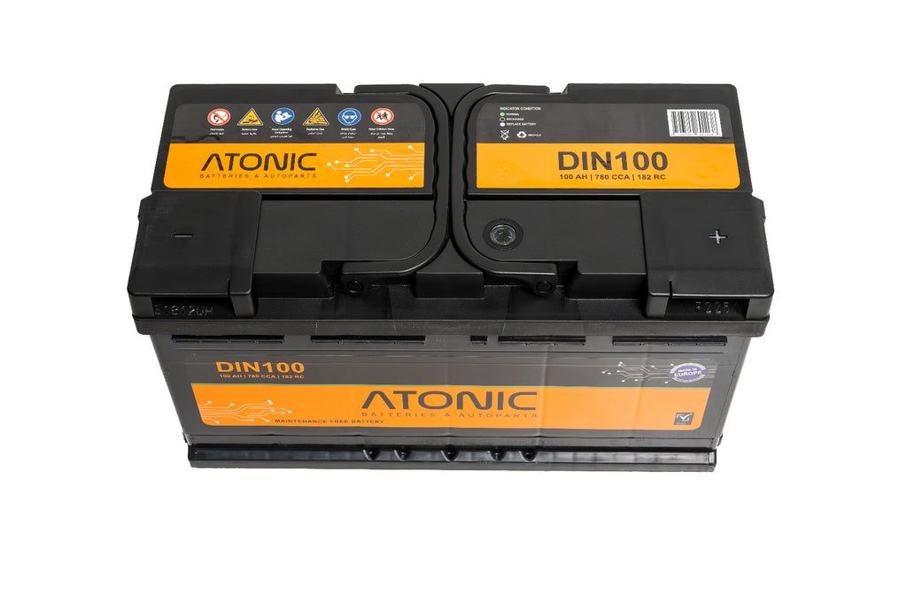 Atonic 12V DIN100 Car Battery