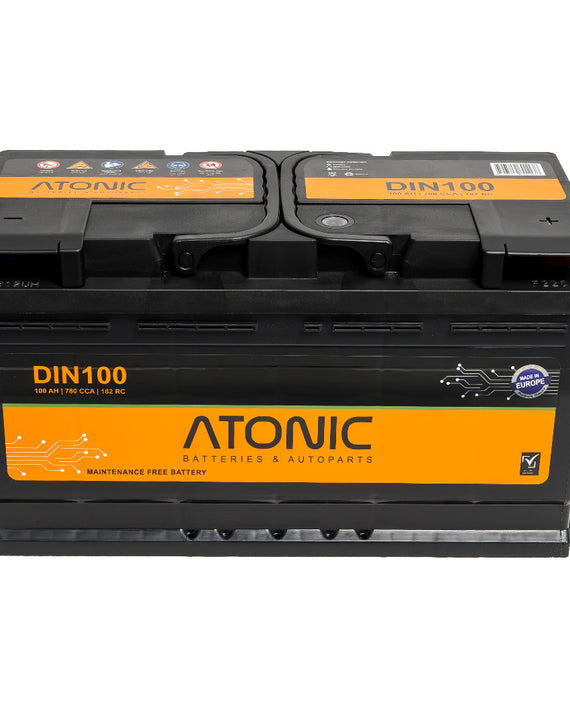 Atonic 12V DIN100 Car Battery