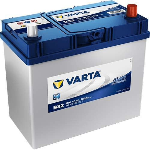Battery Varta 12V JIS 45AH Car Battery freeshipping - 800-CarGuru VARTA