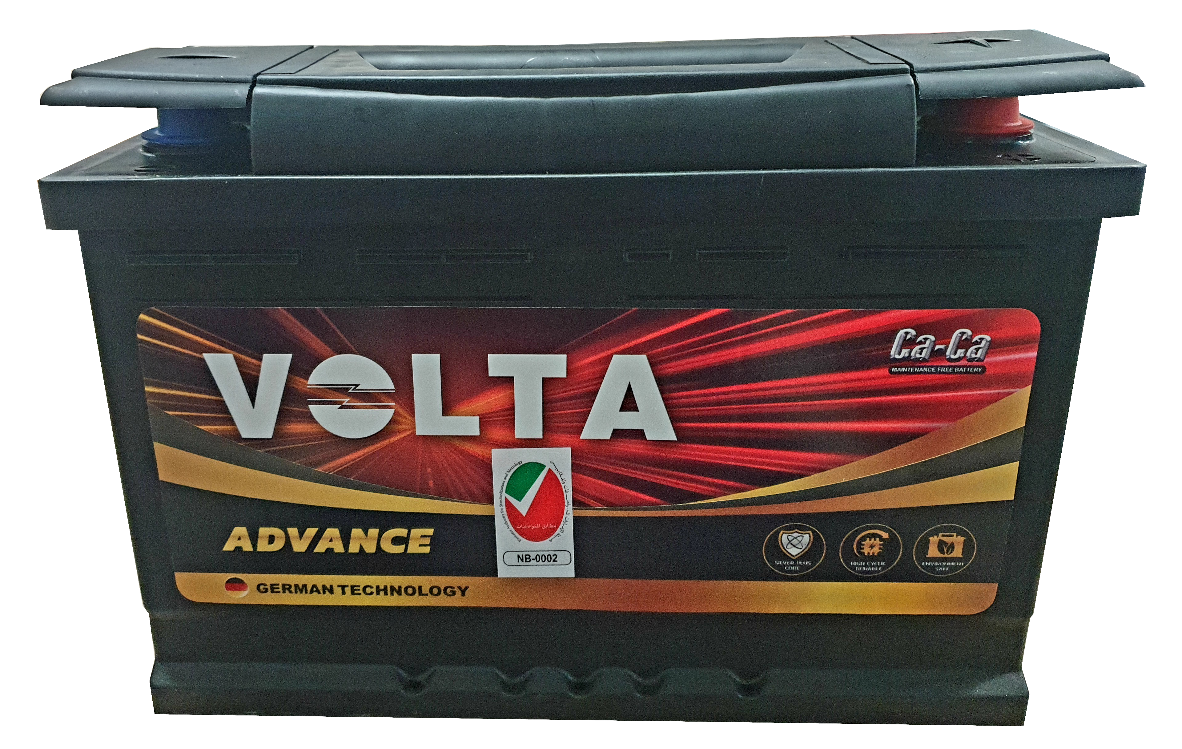 Volta 12V DIN 105D31R 80AH Right Terminal Car Battery