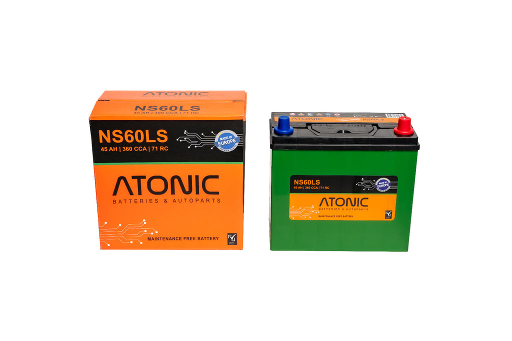 Atonic 12V NS60LS Car Battery