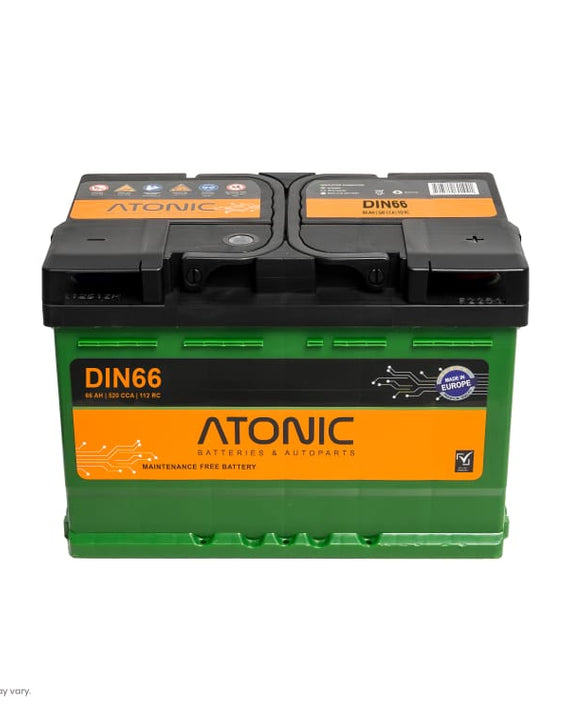Atonic 12V DIN66MF Car Battery