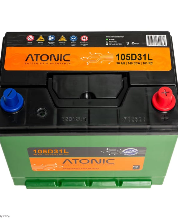 Atonic 12V 105D31LMF Car Battery