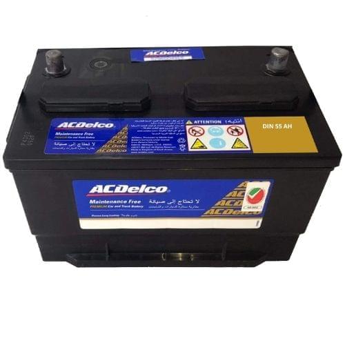 AC DELCO Battery AC Delco 12V DIN 55AH Car Battery