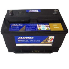 Load image into Gallery viewer, AC DELCO Battery AC Delco - 80D26R Right Terminal 12V JIS 70AH Car Battery