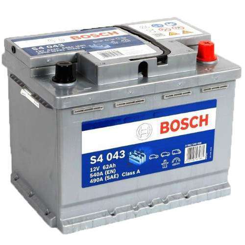 Bosch 12V DIN 62AH Car Battery freeshipping 800 CarGuru BOSCH