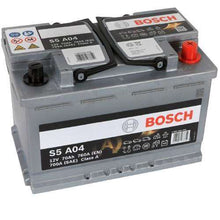 Load image into Gallery viewer, BOSCH Battery Bosch 12V DIN 70AH AGM Car Battery