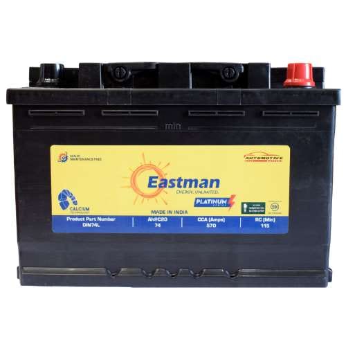 Eastman 12V 74 AH DIN Car Battery