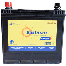 Eastman 55D23R 12V Right Terminal 60AH JIS Car Battery