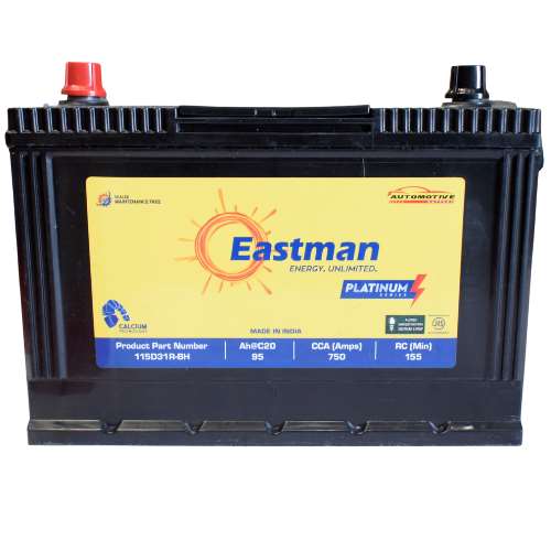 EASTMAN Battery Eastman - 95D31R 12V Right Terminal 95 AH JIS Car Battery
