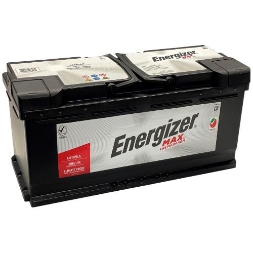 Energizer 12V DIN 105AH AGM Car Battery freeshipping - 800-CarGuru