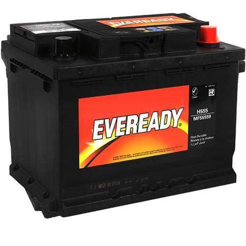 EVEREADY Battery Eveready 12V DIN 55AH Car Battery