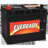 Eveready - 55D23L Left Terminal 12V JIS 60AH Car Battery