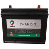 Powertech 12V 74 AH DIN Car Battery