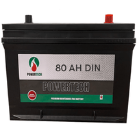 Powertech 12V 80 AH DIN Car Battery