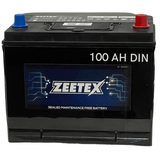 Zeetex - DIN100 12V DIN 100AH Car Battery