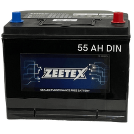 Zeetex - DIN55 12V DIN 55AH Car Battery