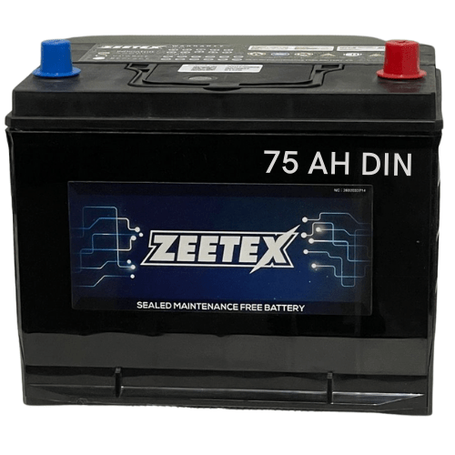 Zeetex - 65-72S 12V JIS 75AH Car Battery