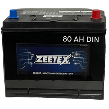 Load image into Gallery viewer, Zeetex - DIN80 12V DIN 80AH Car Battery