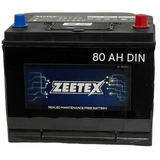 Zeetex 12V DIN 80AH Car Battery